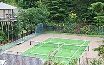   Tennis courts  